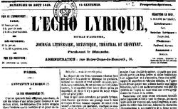 Accéder à la page "Écho lyrique (L')"