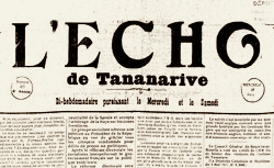 Accéder à la page "Écho de Tananarive (L')"