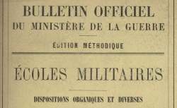 Accéder à la page "Ecoles militaires"