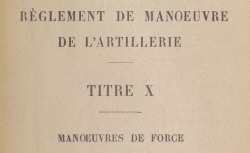 Accéder à la page "Exercices et manoeuvres"