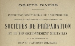 Accéder à la page "Objets divers (cercles, bibliothèques, logements...)"