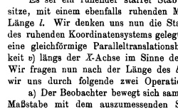 EINSTEIN, Albert (1879-1955) Zur Elekrodynamik bewegter Körper