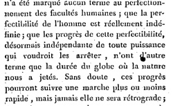 CONDORCET, Jean-Antoine-Nicolas de Caritat, marquis de (1743-1794) Esquisse d'un tableau historique des progrès de l'esprit humain