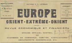 Accéder à la page "Europe Orient-Extrême-Orient"