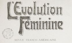 Accéder à la page "Évolution féminine (L')"