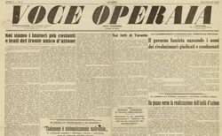 Accéder à la page "Voce operaia"