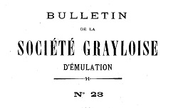 Accéder à la page "Société grayloise d'émulation"