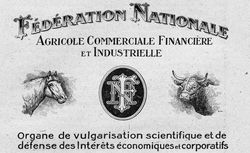 Accéder à la page "Fédération nationale agricole commerciale financière et industrielle"