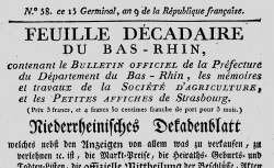 Accéder à la page "Feuilles décadaires du Bas-Rhin"