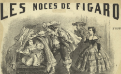 [Enregistrements sonores] / Les noces de Figaro : à M.me Delphine Ugalde : [estampe] / G.ve Donjean [sig.], 1858 - source : gallica.bnf.fr / BnF