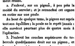 FLOURENS, Pierre (1794-1867) Recherches expérimentales sur les propriétés et les fonctions du système nerveux, dans les animaux vertébrés