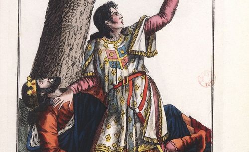 Accéder à la page "Frédégonde et Brunehaut : lot d'estampes (Costumes de théâtre)"