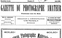 Accéder à la page "Gazette du photographe amateur"