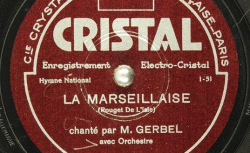 Disque SD 78 25-15802) - Gerbel (18.. - 19..) est un chanteur français de variété des années 1920. Il a chanté à l'Empire à Paris en 1929 - source : BnF/gallica.bnf.fr