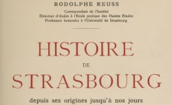 Accéder à la page "Histoires de Strasbourg"