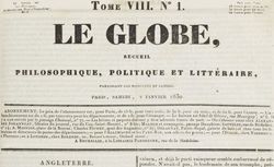 Accéder à la page "Globe (Le)"