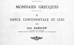 Accéder à la page "II. Grèce continentale et îles (texte)"