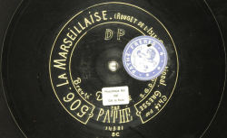 Disque NC Pathé saphir 504/506 - André Gresse (1868-1937) est un artiste lyrique français (basse). Il entre à l'Opéra-comique en 1896 puis à l'Opéra de Paris (1901-1927) - source : BnF/gallica.bnf.fr