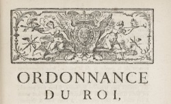 Accéder à la page "Droit et réglementation d'Ancien Régime"