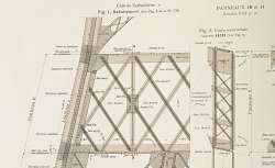 La tour de trois cents mètres. Planches, Gustave Eiffel, 1900