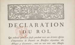 Accéder à la page "Droit et réglementation d'Ancien Régime"