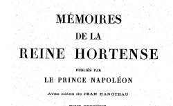 Accéder à la page "Hortense reine de Hollande, Mémoires"