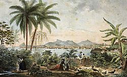 Vue de Rio de Janeiro, A. Martinet