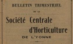 Accéder à la page "Société centrale d'horticulture de l'Yonne"