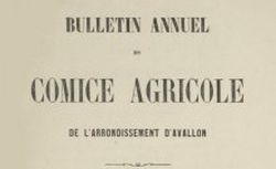 Accéder à la page "Comice agricole de l'arrondissement d'Avallon"