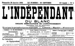 Accéder à la page "Indépendant du Blanc (L')"