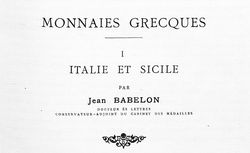 Accéder à la page "I. Italie et Sicile (texte)"