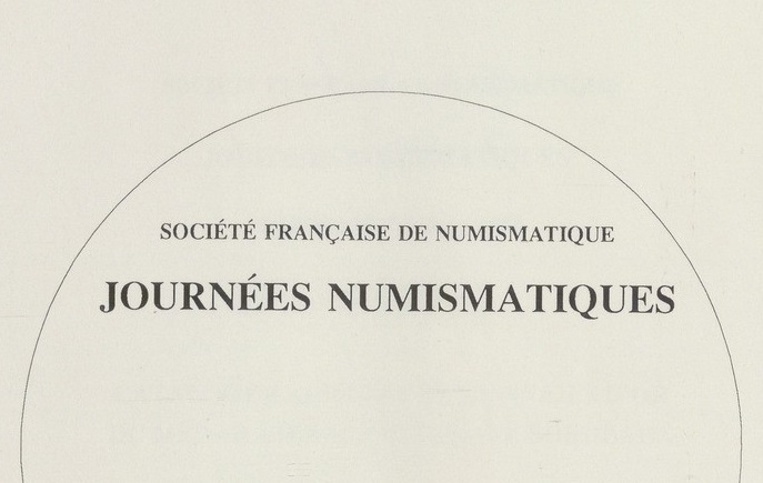 Accéder à la page "Journées numismatiques (JN)"