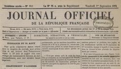 Accéder à la page "Journal officiel de la République française. Lois et décrets"