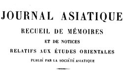 Journal asiatique 