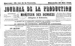 Accéder à la page "Journal de la production"