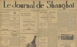 Accéder à la page "Journal de Shangai"