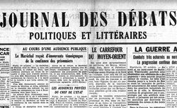 Journal des débats politiques et littéraires