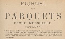 Accéder à la page "Revues de droit pénal"