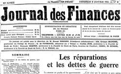 Accéder à la page "Journal des Finances (Le)"