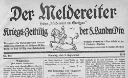 Accéder à la page "Meldereiter im Sundgau, puis Der Meldereiter"