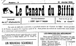 Accéder à la page "Canard du biffin (Le)"