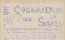 Accéder à la page "Courrier des sapes (Le)"