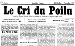 Accéder à la page "Cri du poilu"