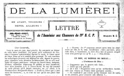 Accéder à la page "De la lumière !"