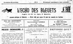 Accéder à la page "Echo des bleuets (L')"