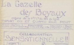 Accéder à la page "Gazette des boyaux (La)"