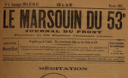 Accéder à la page "Marsouin du 53e (Le)"