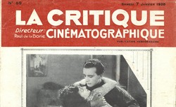 Accéder à la page "Critique cinématographique (La)"