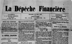 Accéder à la page "Dépêche financière, économique et politique (La)"