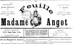 Accéder à la page "Feuille de Madame Angot (La)"